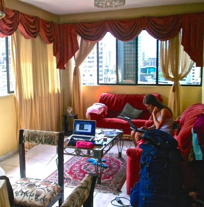 Couchsurfing to travel