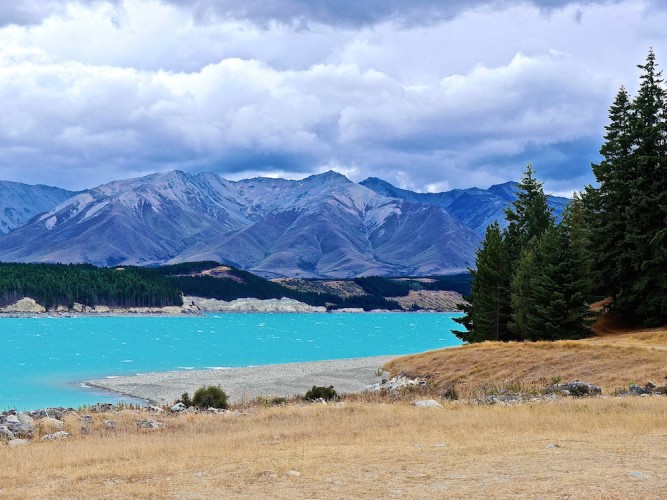 must see places in New Zealand, lake Pukaki