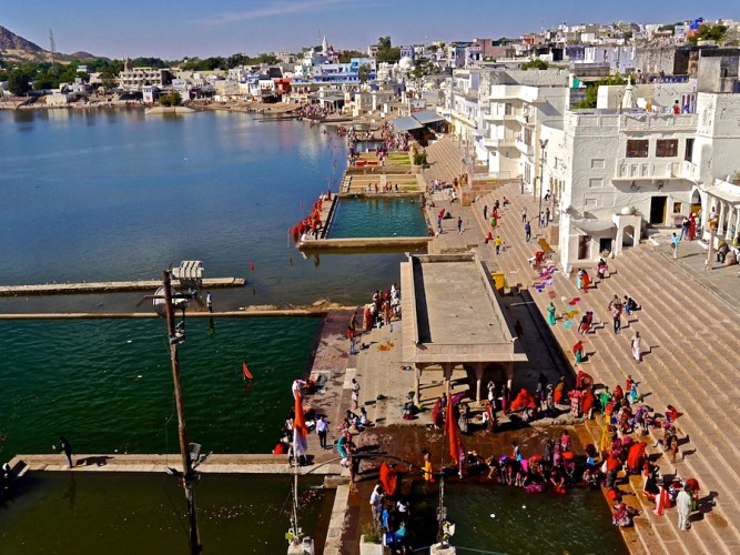 pushkar lake, must see places in rajasthan
