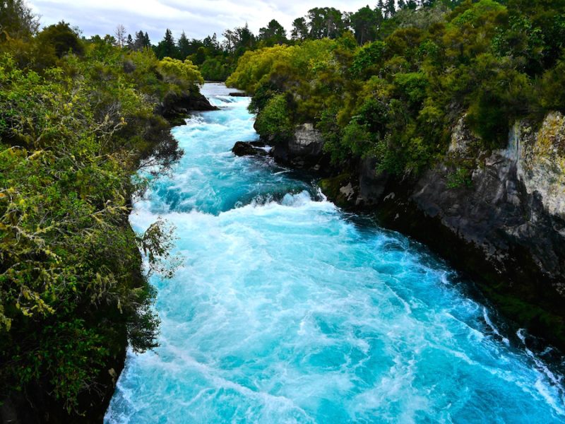 hukka falls, new zealand travel guide