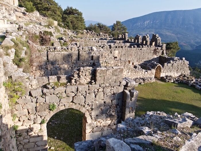 arykanda lycia turkey, day trips from kalkan