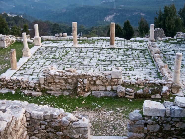 arykanda lycia turkey, day trips from kalkan