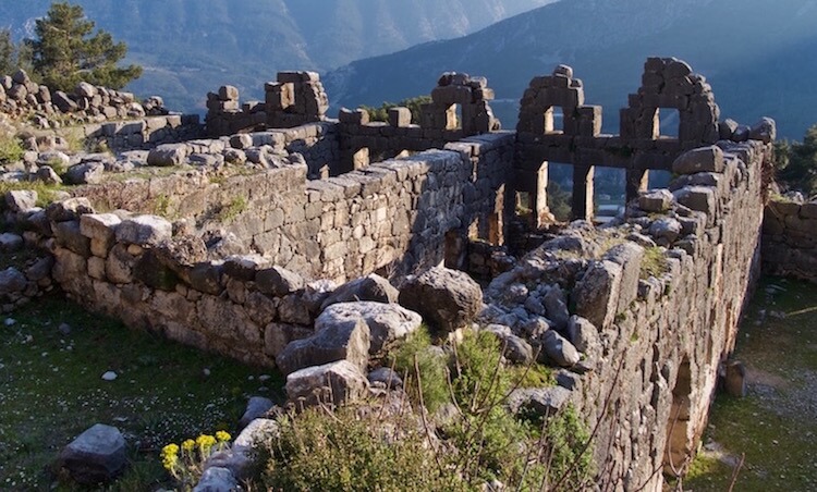 arykanda lycia turkey, day trips from kalkan