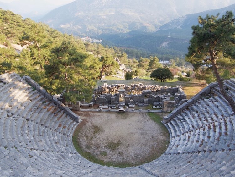 arykanda lycia turkey